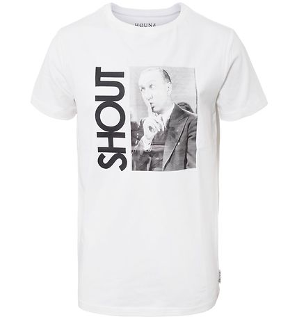 T-Shirt Hound - Blanc