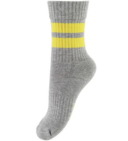 Molo Socks - 2-pack - Norman - Grey Melange/Ivory Molo Socks - 2-pack - Norman - Grey Melange/Ivory