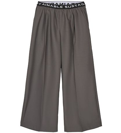 Pantalon Designers Remix - Polyester/Laine - Jolène - Gris Foncé Pantalon Designers Remix - Polyester/Laine - Jolène - Gris Foncé