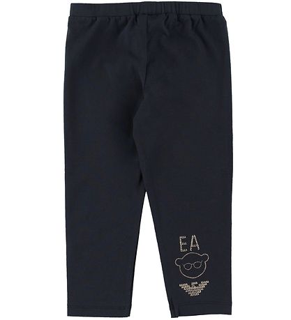 Leggings Emporio Armani - Marine av. Ours en peluche doré Leggings Emporio Armani - Marine av. Ours en peluche doré