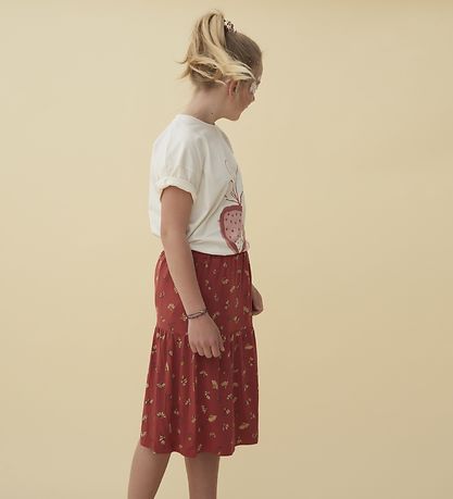 Soft Gallery Skirt - Fennel - Camomile - Burnt Brick