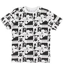 Grunt T-Shirt - Lucifer - Hvid/Sort Grunt T-Shirt - Lucifer - Hvid/Sort