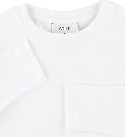 Grunt Long Sleeve Top - Super - White