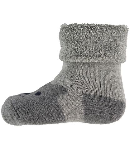 Melton Strømper - 2-pak - Grå/Lilla Melton Strømper - 2-pak - Grå/Lilla