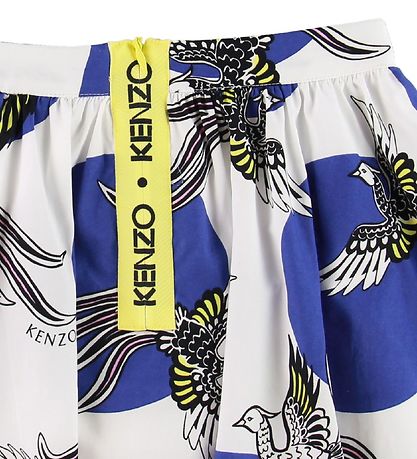 Kenzo Nederdel - Jacqueline - Hvid/Blå