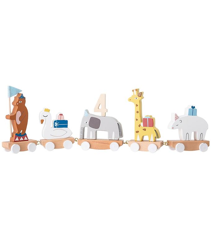 Bloomingville Fødselsdagstog - 53 cm - Mutifarvet kr. 339,95,-