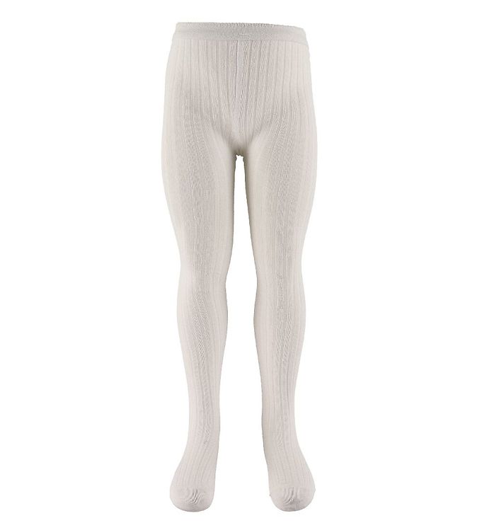 Mp Strømpebukser Bomuld Hvid - Str. (60 Cm)