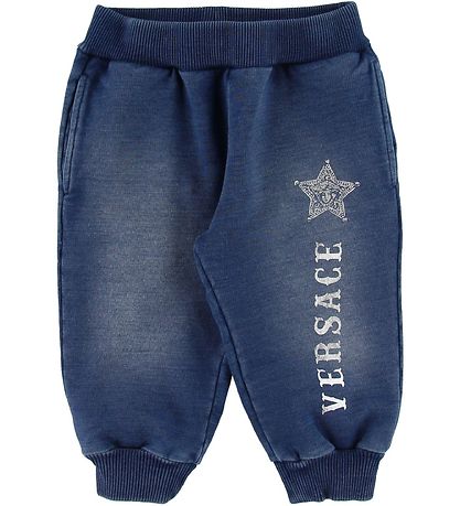Versace Joggingbroek - Blauw m. Medusa