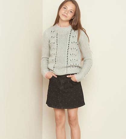Petit by Sofie Schnoor Nederdel - Thelma - Sort Denim m. Nister Petit by Sofie Schnoor Nederdel - Thelma - Sort Denim m. Nister