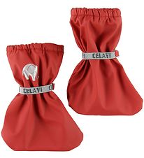 CeLaVi Overtrækssko m. Fleece - PU - Baked Apple