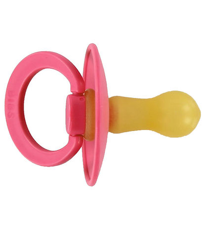 BIBS Colour Sutter - Str. 2 - 2-pak - Rund - Coral/Ruby BIBS Colour Sutter - Str. 2 - 2-pak - Rund - Coral/Ruby