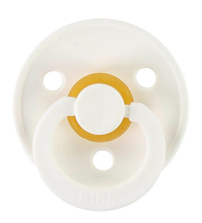 BIBS Colour Sutter - Str. 1 - 2-pak - Rund - Black/White BIBS Colour Sutter - Str. 1 - 2-pak - Rund - Black/White