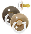 BIBS Colour Gloeiende spenen - Maat 2 - 2-pack - Rond - Vanilla/