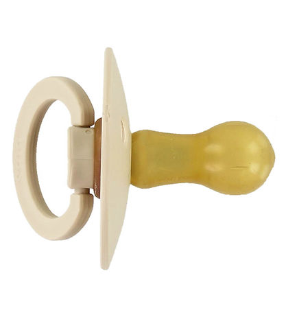 Bibs Colour Sutter - Str. 1 - 2-pak - Rund - Vanilla/Blush Bibs Colour Sutter - Str. 1 - 2-pak - Rund - Vanilla/Blush