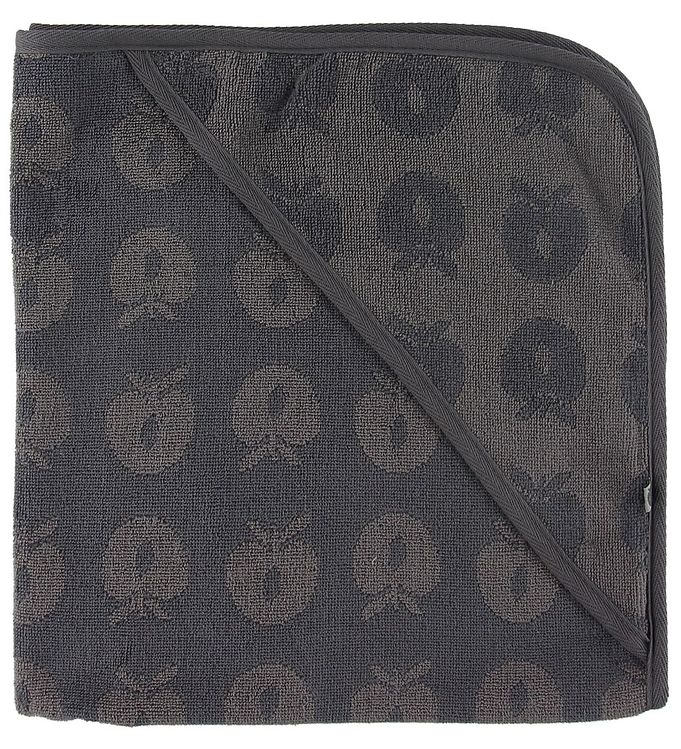 Småfolk Babyhåndklæde – 70×70 cm – Wilde Dove m. Æbler