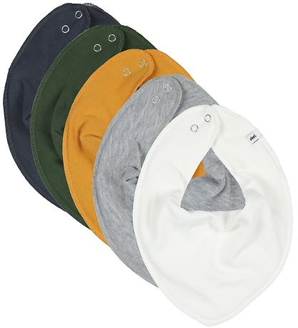 Bavoir baveur Pippi - Pointu - 5 Pack - Multicolore Bavoir baveur Pippi - Pointu - 5 Pack - Multicolore