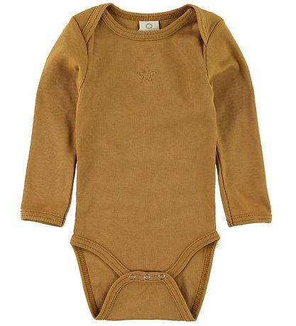 Smallstuff Bodysuit l/s - Hazel w. Star Smallstuff Bodysuit l/s - Hazel w. Star