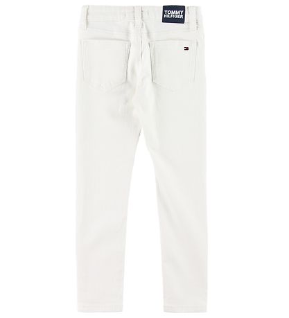 Tommy Hilfiger Jeans - Nora Skinny - Hvid Denim Tommy Hilfiger Jeans - Nora Skinny - Hvid Denim