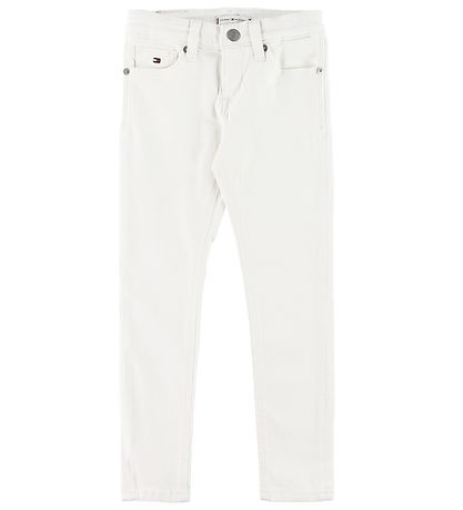 Tommy Hilfiger Jeans - Nora Skinny - Hvid Denim Tommy Hilfiger Jeans - Nora Skinny - Hvid Denim