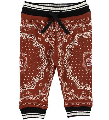 Dolce & Gabbana Sweatpants - Bordeaux m. Mønster