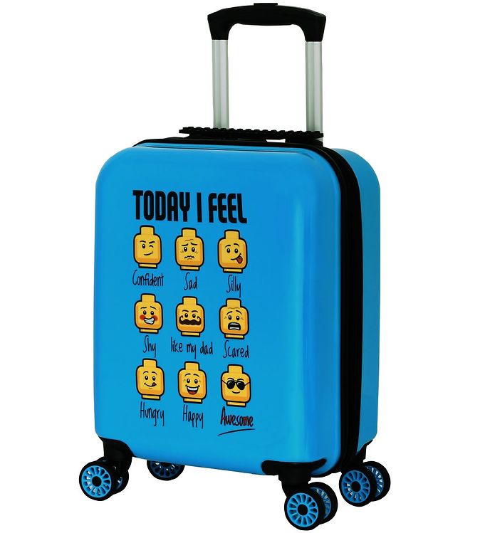 LEGO ® Kuffert - Minifigures - Blå