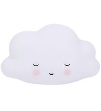 A Little Lovely Company Natlampe - 9x16x5,5 cm - Sleeping Cloud A Little Lovely Company Natlampe - 9x16x5,5 cm - Sleeping Cloud