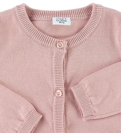 Hust and Claire Cardigan - Cara - Knitted - Dusty Rose Hust and Claire Cardigan - Cara - Knitted - Dusty Rose