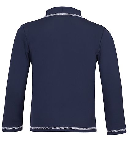 Petit Crabe Badebluse - Sydney - UV50+ - Navy m. Krabbe Petit Crabe Badebluse - Sydney - UV50+ - Navy m. Krabbe