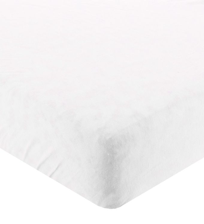 BabyDan Jersey Stræklagen til Tremmeseng 60x120 cm - Hvid