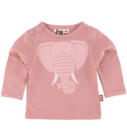 DYR Bluse - Critter - Rose Glow m. Elefant