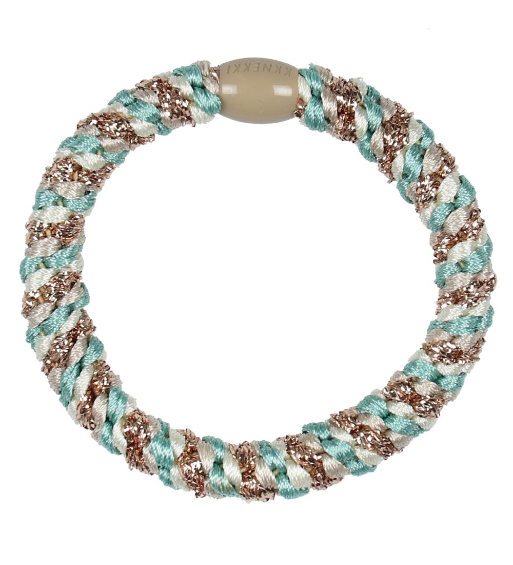 Elastique Cheveux Kknekki - TurquoiseBeige Brillant - Kknekki - UneTaille - Accessoire de Coiffure 4$