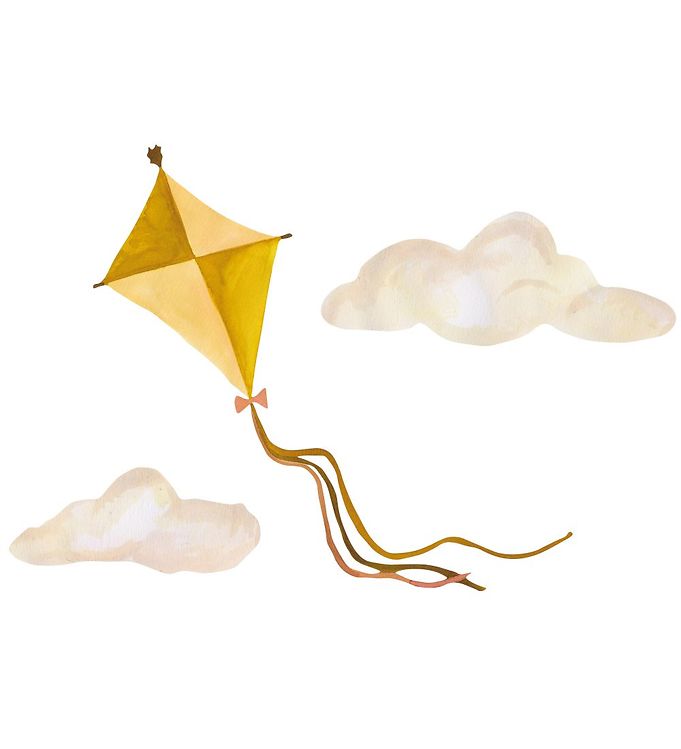 That's Mine Wallstickers - Drage - Lille - Ochre