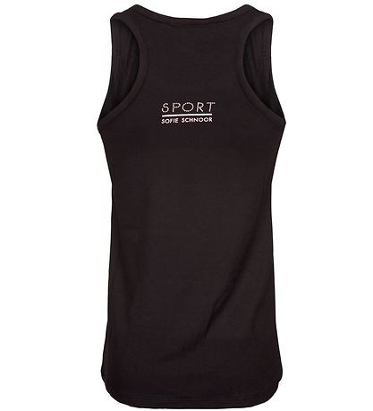 Sport by Sofie Schnoor Top - Pi - Sort/Rosa m. Logo Sport by Sofie Schnoor Top - Pi - Sort/Rosa m. Logo