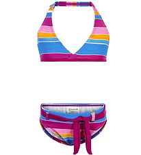 Color Kids Bikini - Bet - Berry w. Stripes Color Kids Bikini - Bet - Berry w. Stripes