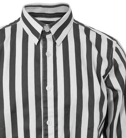 Hound Skjorte - Hvid/Sortstribet Hound Skjorte - Hvid/Sortstribet