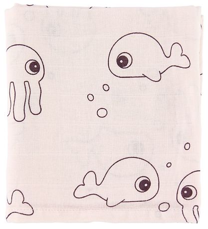 Done By Deer Stofble - 70x70 - 2 stk - Sea Friends - Pudder Done By Deer Stofble - 70x70 - 2 stk - Sea Friends - Pudder