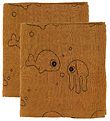 Done By Deer Stofble - 70x70 - 2 stk - Sea Friends - Mustard Done By Deer Stofble - 70x70 - 2 stk - Sea Friends - Mustard