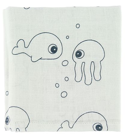 Done By Deer Babysvøb - 120x120 - 2 stk - Sea Friends - Blå Done By Deer Babysvøb - 120x120 - 2 stk - Sea Friends - Blå