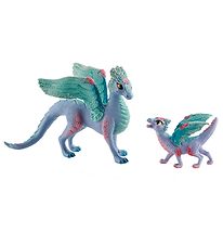 Schleich Bayala - H:11,5 cm - Blomsterdragemor & Unge 70592 Schleich Bayala - H:11,5 cm - Blomsterdragemor & Unge 70592