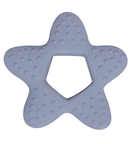 Anneau de dentition Filibabba - Étoile - Vieux Bleu Anneau de dentition Filibabba - Étoile - Vieux Bleu