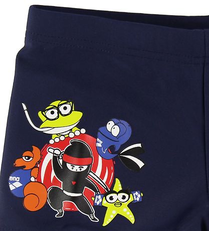 Arena Badebukser - Navy m. Print Arena Badebukser - Navy m. Print