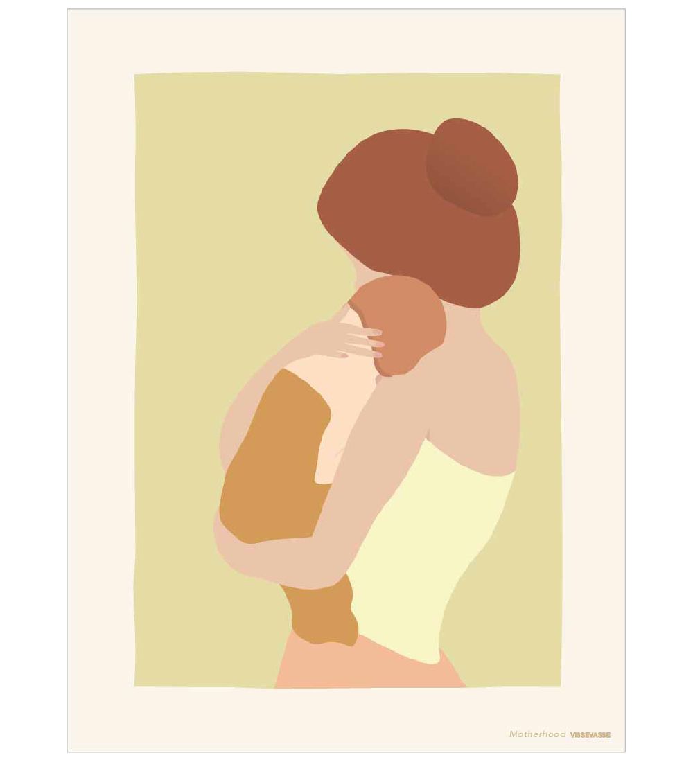 Vissevasse Poster - 30x40 - Motherhood - Vissevasse - One Size - Poster
