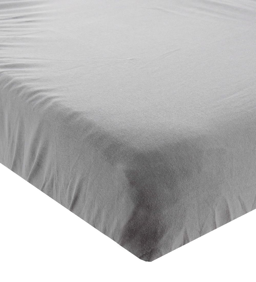 BabyDan Stretchlaken - 60x120 - Grau - BabyDan - One Size - Bettlaken