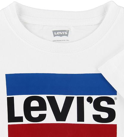 Levis T-shirt - Hvid m. Logo Levis T-shirt - Hvid m. Logo