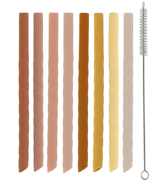 Liewood Sugerør - 8stk - Rose Multi Mix