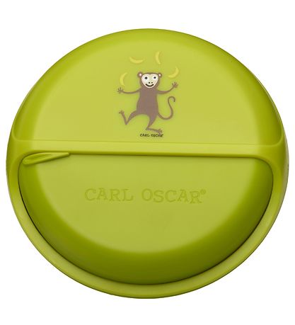 Carl Oscar Snackboks - BentoDISC - 18 cm - Lime Monkey Carl Oscar Snackboks - BentoDISC - 18 cm - Lime Monkey