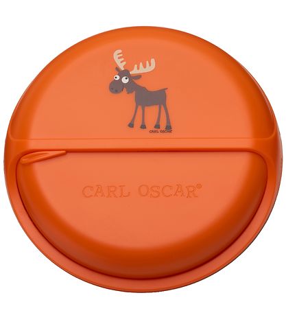 Carl Oscar Snackboks - BentoDISC - 18 cm - Orange Moose Carl Oscar Snackboks - BentoDISC - 18 cm - Orange Moose