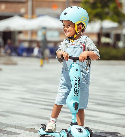 Scoot and Ride Cykelhjelm - Blueberry