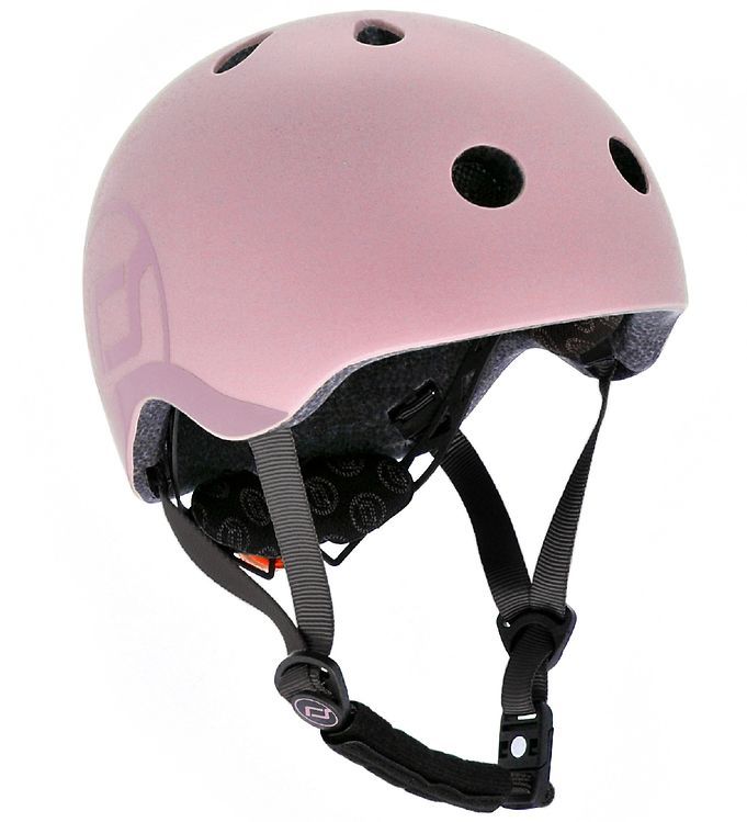 Scoot And Ride - Cykelhjelm Til Børn - S-m - 51-55 Cm - Rose