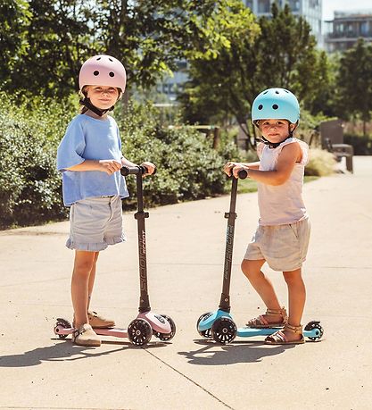 Scoot and Ride Cykelhjelm - Blueberry